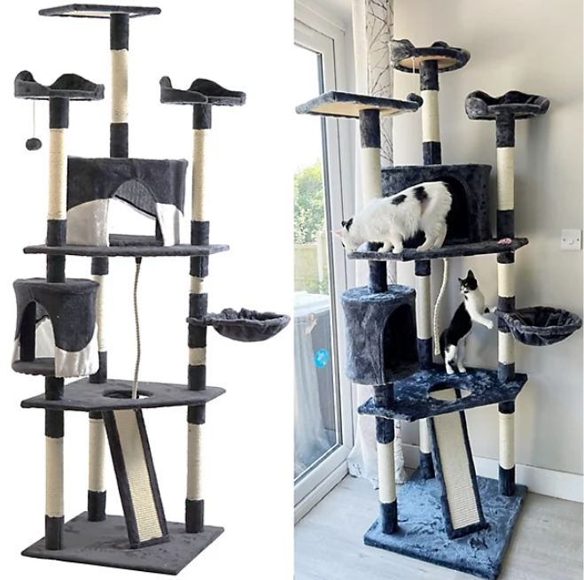 FunnyLuza - Cat Tower with Scratching Posts